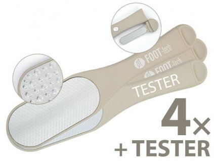 Platinum SADA 4+1 FOOT-tech Foot File MAGNUM - tester ZDARMA