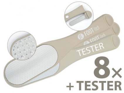 Platinum SADA 8+1 FOOT-tech Foot File MAGNUM - tester ZDARMA