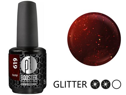 Platinum LED-tech BOOSTER COLOR - Prestige (619), 15ml - Gel-lak BEZ PILOVÁNÍ