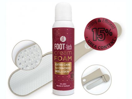 Platinum FOOT-tech Cream Foam – Extra Care s pilníkem Magnum