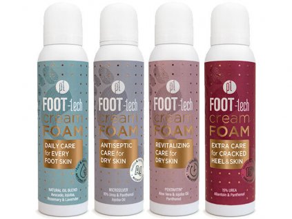 Platinum FOOT-tech Cream Foam 4× Cream Foam Mix - bonusový dárek