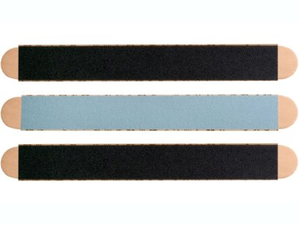 Staleks dũa dùng một lần hai mặt papmAm Mix na dřevěné základně, độ nhám 180/240 (3 ks) - DFCMix-180/