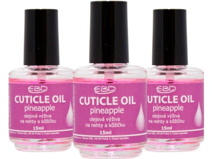 EBD CUTICLE OIL - Dầu dưỡng móng, 15ml, dứa 3lọ
