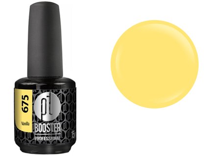 Platinum LED-tech BOOSTER COLOR - Vanilla (675), 15ml - Gel-lak BEZ PILOVÁNÍ