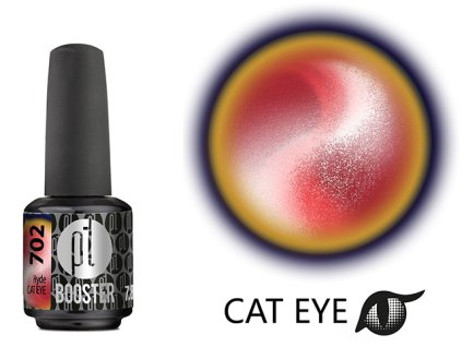 Platinum LED-tech BOOSTER COLOR - Cat Eye Glow - Hyde (702), 7,8ml - Gel-lak BEZ PILOVÁNÍ