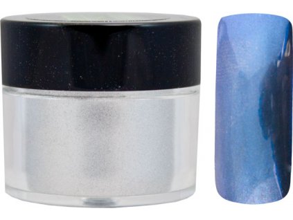 Platinum MIRROR EFFECT PIGMENT - bột làm bóng gel với hiệu ứng gương - BLUE - 7ml (04)