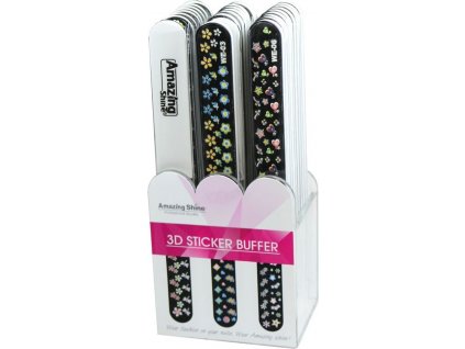 Amazing Shine Display Miracle Shiner with 3D nail sticker 27pcs