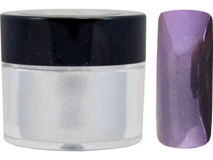 Platinum MIRROR EFFECT PIGMENT - bột làm bóng gel với hiệu ứng gương - VIOLET - 7ml (05)