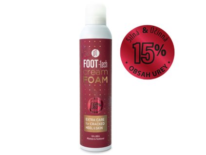 Platinum FOOT-tech Cream Foam 300ml - Extra Care for cracked heel and skin