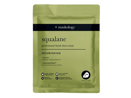 + maskology Professional Face Sheet Mask - SQUALANE