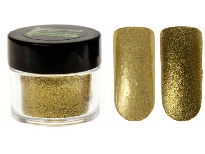Platinum HOLOGRAPHIC UNIVERSE COLOR EFFECT PIGMENT - bột màu pha với gel - GOLD DUST - 0,7g (41)