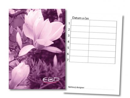 EBD Objednávkové kartičky EBD 25ks (růžové)
