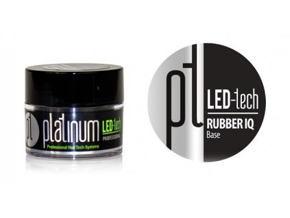 Platinum PLATINUM LED-tech RUBBER IQ Base, 9g - Gel nền không màu rất đàn hồi (30 giây LED/120 giây UV)