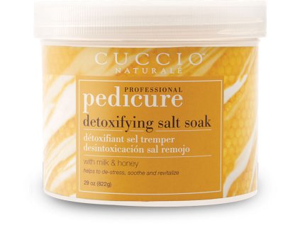 Pedicure Salt Detoxifying Soak Milk and Honey 29oz. -  Chất/Muố giải độc spa dành cho chân - Sữa và Mật ong 870m