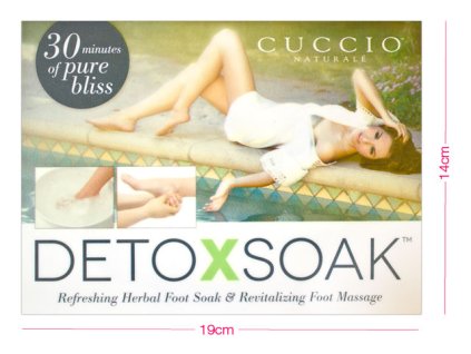 CUCCIO DETOXSOAK - Nhãn dán cửa sổ