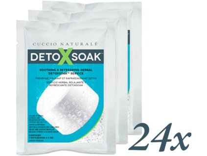 CUCCIO DETOXSOAK Case Pack - Viên sủi khử trùng giải độc  24 viên