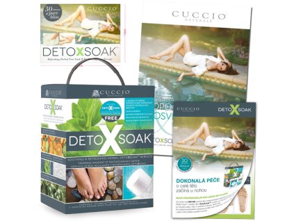 CUCCIO DETOXSOAK - Bộ chuyên nghiệp để giả độc, MIỄN PHÍ -Áp phích, Nhãn dán cửa sổ, Tài liệu quảng cáo
