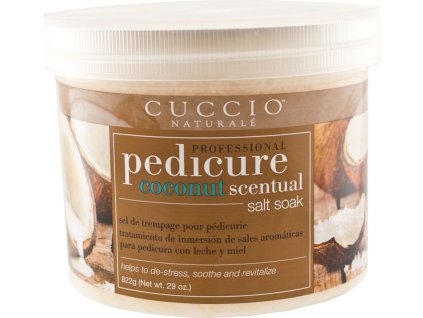 CUCCIO D - Pedicure Coconut Detoxifying Soak 29oz. - chất giải độc dành cho chân, 822g