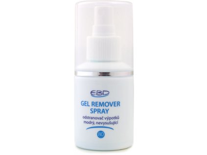 EBD GEL REMOVER SPRAY - chất loải bỏ nước tiết , màu xanh nam, không khô, 80ml trong lọ xit