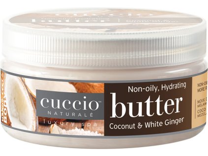 CUCCIO Coconut and White Ginger Butter Blend 8oz. - (Bơ) Emulsion dừa và gừng trắng 226g