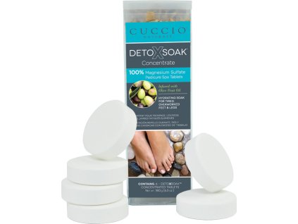 CUCCIO DETOXSOAK TO GO - Viên sủi khử trùng giải độc  (6 viên)