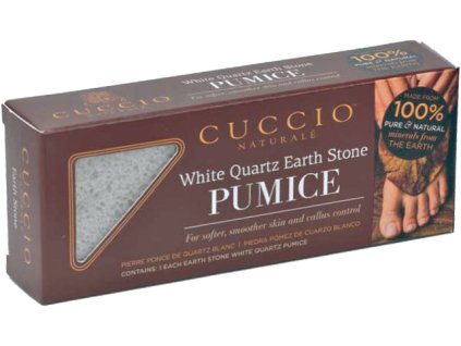 CUCCIO White Quartz Earth Stone Lava Pumice -Đá dung nham màu trắng 1c