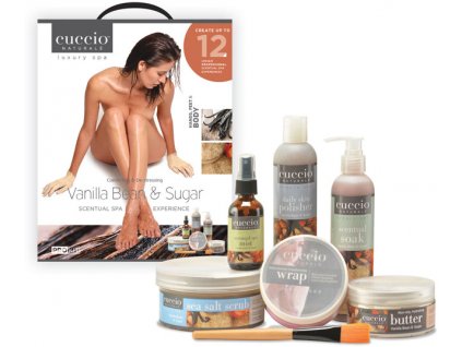 CUCCIO Vanilla Bean and Sugar Scentual Spa Experience Kit - Bộ Spa - Vanilla và đường mía