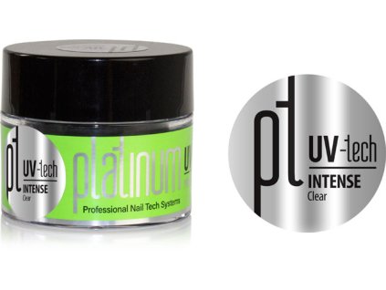 Platinum PLATINUM UV-tech INTENSE Clear, 50g - Gel tạo móng đặc trung bình không màu (120 giây UV)