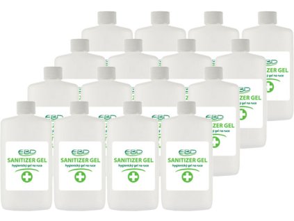 EBD SANITIZER GEL -gel rửa tay vệ sinh với nồng độ cồn cao 75ml - bộ 16c