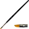 CỌ nghiêng cho móng Franch số. 4 lông nylon -  tay cầm bằng gỗ (60)