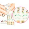 3D NAIL STICKERS - Miếng dán 3D đính đá - VIVID DAZZLING DECORATION 10 (96746)