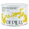 Depilia Liposoluble Wax - trong hộp sắt, 400ml - mật ong