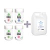 Platinum 4x 660 g Bộ bột acrylic nhỏ + 3,7l acrylic liquid clear miễn phí