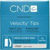 CND Velocity Clear s. 9, 50c,  Tip trong , nền  chữ C độ cong cao , phần dán nhỏ