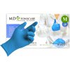 Găng tay không bột nitrile MD FONSCARE -màu xanh, số. M (100c/tong hộp)