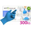 Sada 300ks - Găng tay không bột nitrile MD FONSCARE -màu xanh, số. M