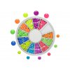 Lecenté NEON STUD WHEEL - sada neonových kamínků ke zdobení