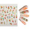 Nail Stickers - miếng dán móng - Gold and Pastels