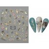 Nail Stickers - Samolepky na nehty - Gold Elegance