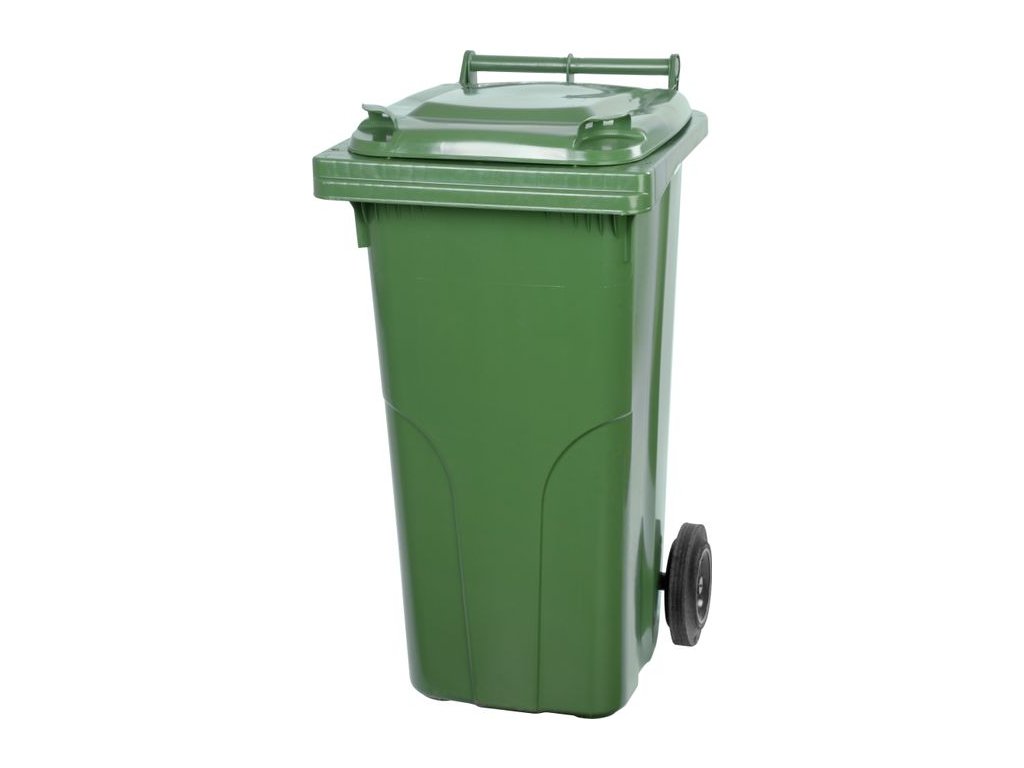 Nadoba MGB 240 lit, plast, zelená, popolnica na odpad