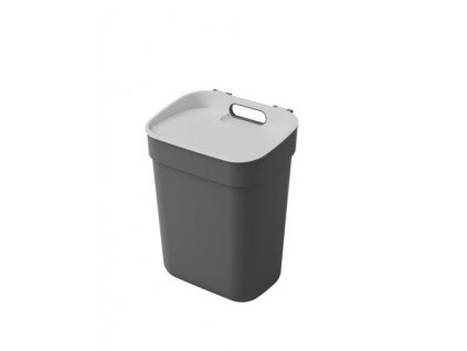 Kôš Curver® READY TO COLLECT, 10L, 18,6x25x32,9 cm, tmavý sivý, na odpadky