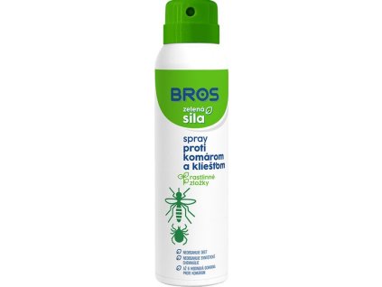 Sprej Bros, proti komárom a kliešťom ,90ml