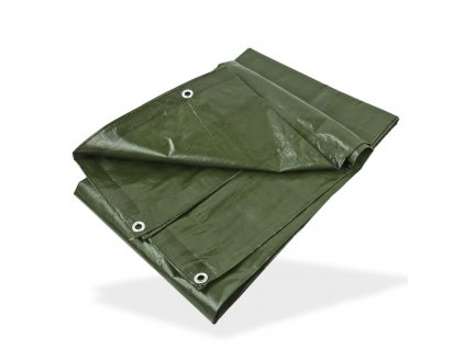 Nepremokavá plachta zakrývacia 3x3 m 140 g/m2, zelená