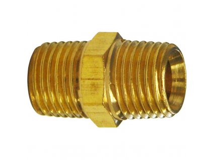 Dvojitá vsuvka 1/4" AG x 3/8" AG