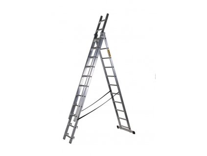 Rebrík Strend Pro DP 3x11, Alu, EN 131 max. 6.36 m, BASIC