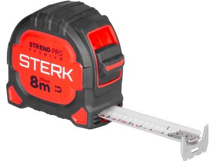 Meter Strend Pro Premium RZ8027, 8 m, 27 mm, zvinovací