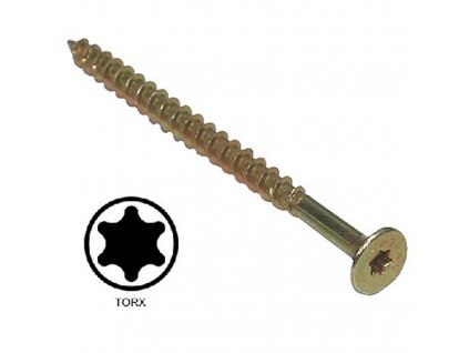 Vrut UV ZHT 06,0x100, skrutka, zápustná hlava, Torx, čiastočný závit