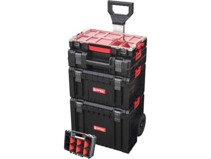 Box QBRICK® System PRO Set 5v1 - Cart, Toolbox, Toolcase, Organizer 100 a Organizer Multi