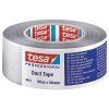 Páska tesa® BASIC Duct Tape, strieborná, textilná, 50 mm, L-50 m