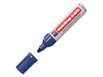 Permanentný popisovač edding 550 modrý